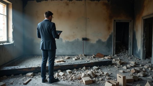 Après un incendie : ce que l'expert de l'assurance mesure, et ce qu'il oublie souvent