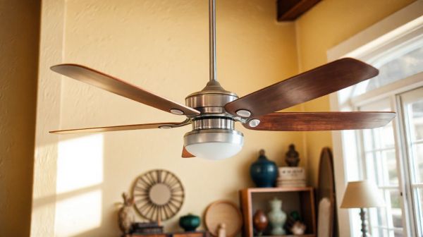 Découvrez 5 ventilateurs de plafond vintage pour sublimer votre déco