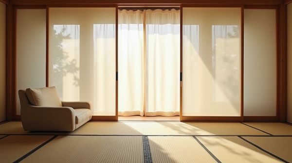 Découvrez comment les rideaux japonais embellissent votre intérieur