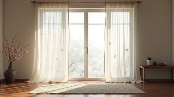Le charme des rideaux japonais pour votre décoration intérieure