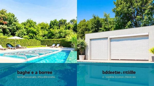 Les avantages comparés des bâches à barres et des volets roulants pour piscine