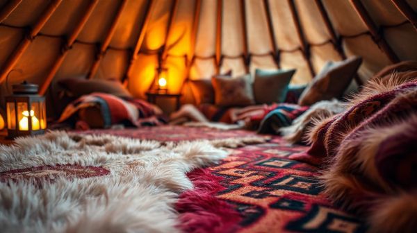 Les meilleurs tapis pour tipi : confort et sécurité essentiels