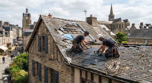 Services de couvreur à Redon pour la toiture endommagée