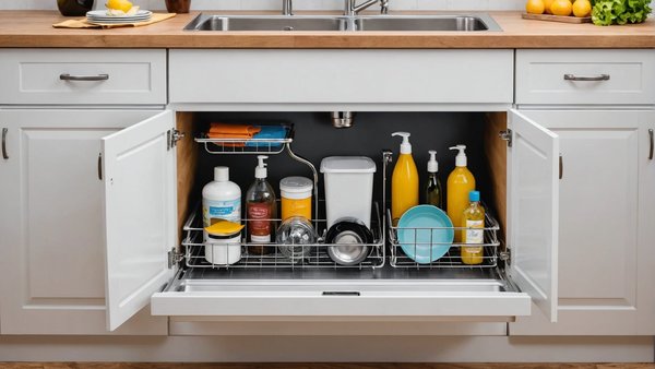 Solutions astucieuses pour optimiser votre rangement sous evier !
