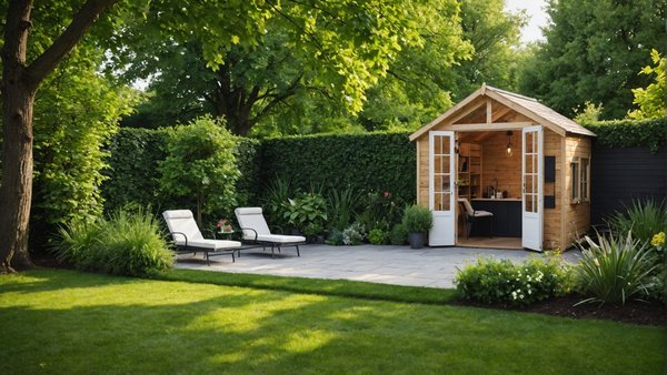 Studio de jardin sans permis de construire 20m²: confort et design